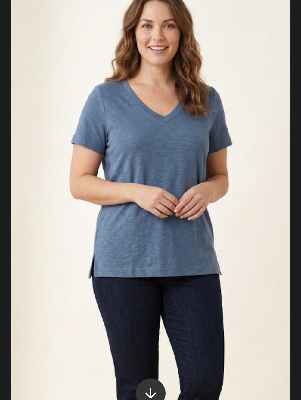 J.Jill V Neck tee XS